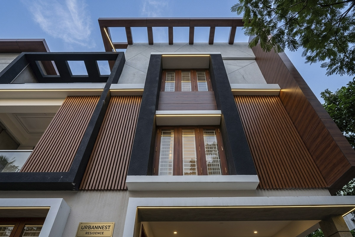 Modern home exterior